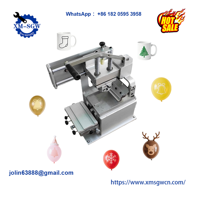 Small manual pad printing machine