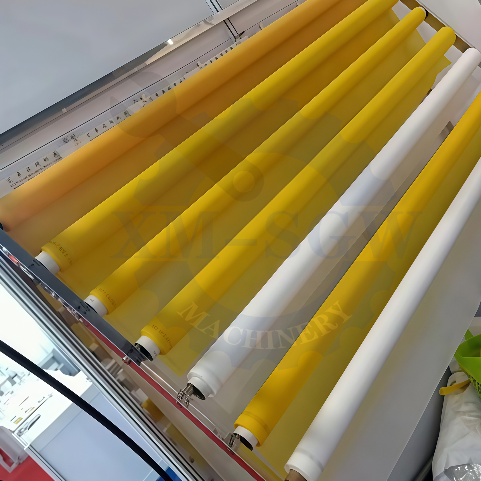 SGW Hot Sale High Precision Polyester Screen Printing Mesh 15-420 Mesh ...
