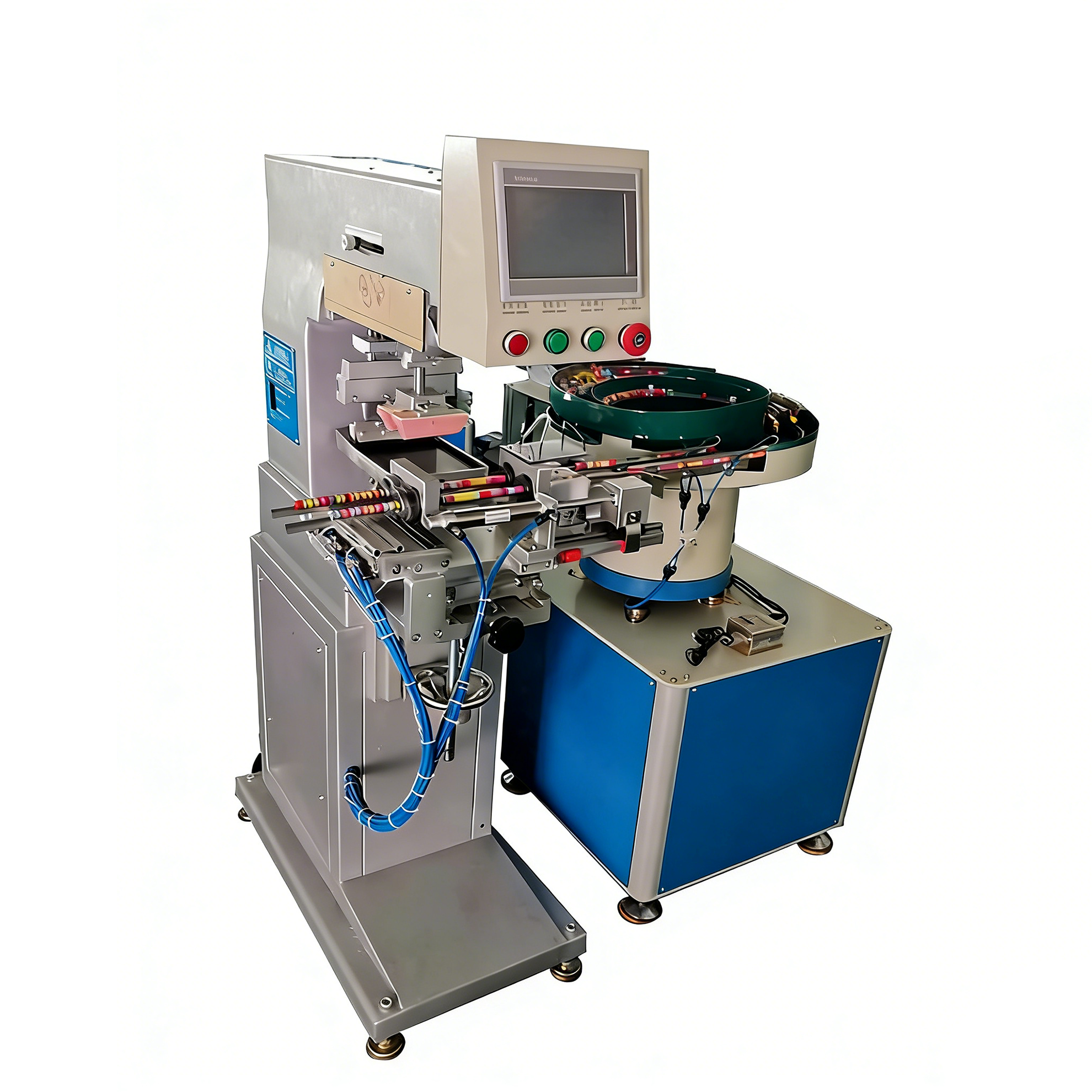 全自动上料四色移印机主