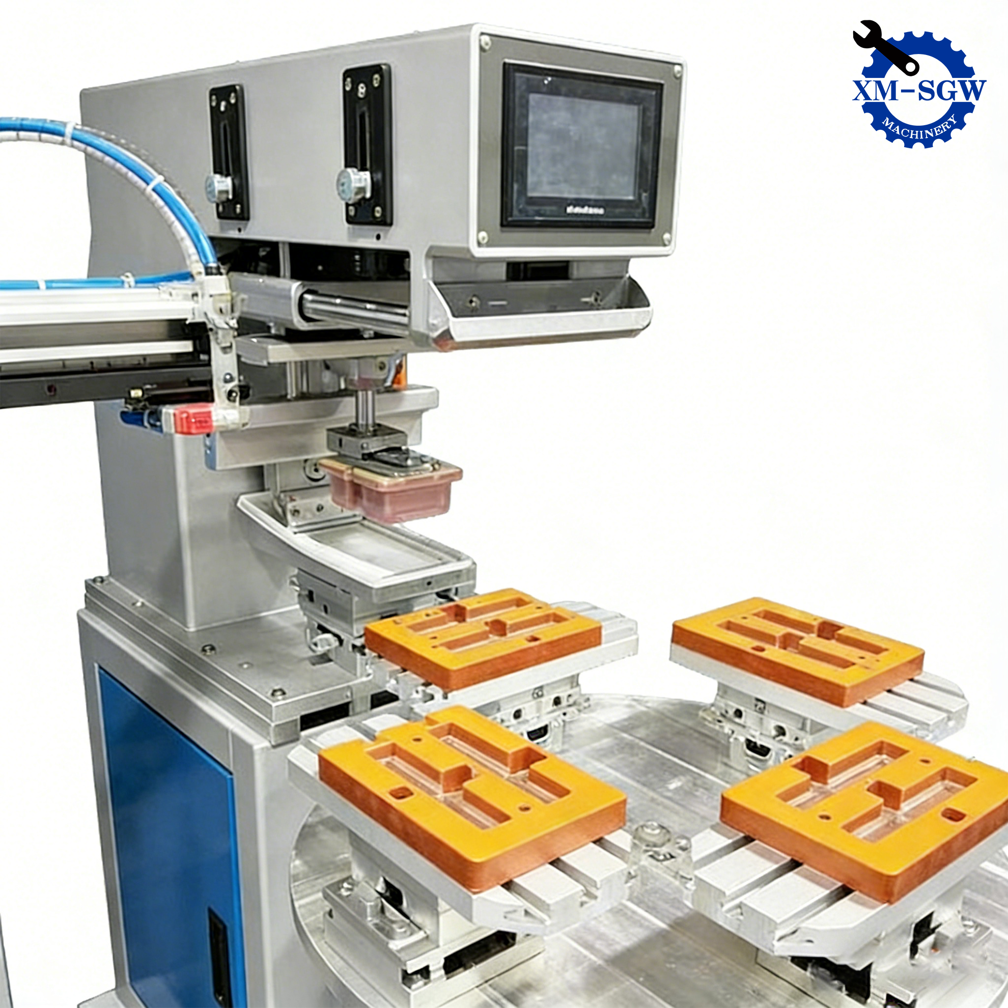 四工位圆盘移印机2