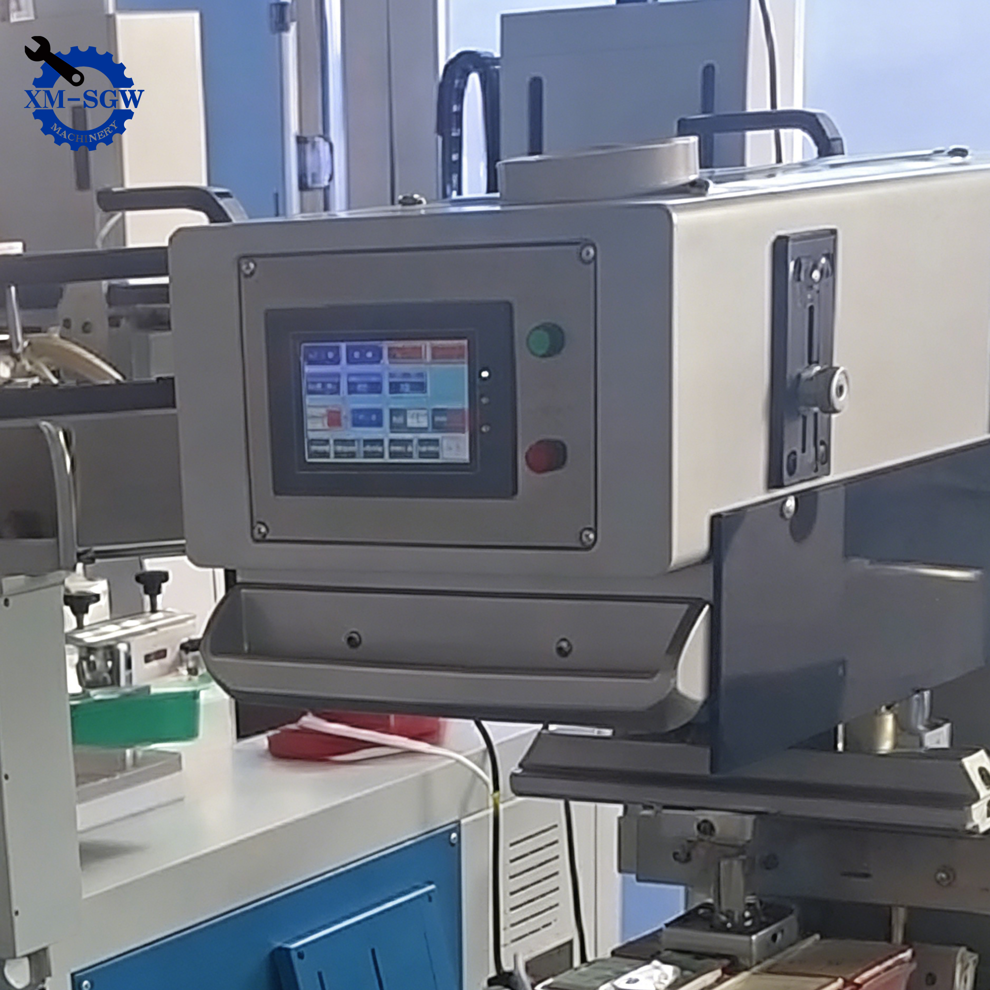 四工位圆盘移印机PLC