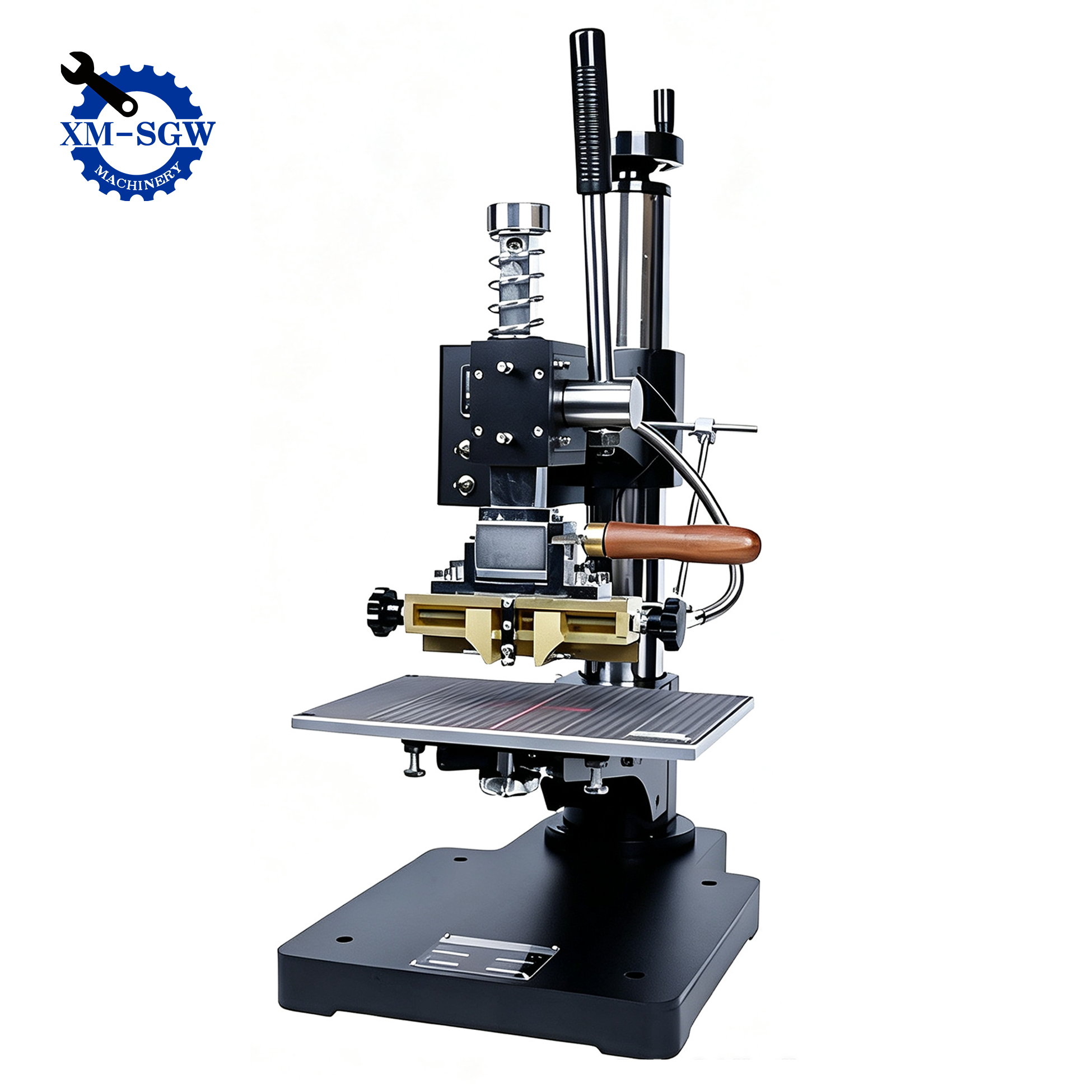 皮革钱包手动烫金机主3
